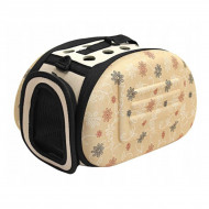 Geanta de transport pentru caine sau pisica culoare Beige AG644T - Img 1