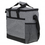 Geanta termoizolanta pentru picnic sau plaja, capacitate 16l, culoare Gri - Img 6