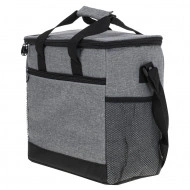 Geanta termoizolanta pentru picnic sau plaja, capacitate 16l, culoare Gri - Img 6