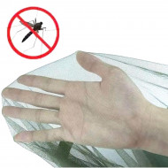 Hamac turistic din nylon cu plasa de tantari, culoare verde, dimensiuni 260 cm x 140 cm - Img 3