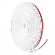 Inele de protectie si decor jante, adezive, din plastic flexibil - ALB - Img 2