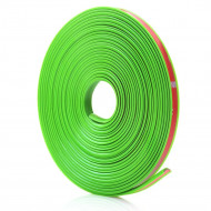 Inele de protectie si decor jante, adezive, din plastic flexibil - VERDE - Img 6