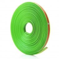 Inele de protectie si decor jante, adezive, din plastic flexibil - VERDE - Img 6