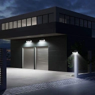 Lampa Solara LED, reglabila, model TRIO, cu senzor crepuscular si senzor de miscare - Img 4