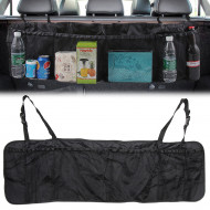 Organizator portbagaj auto cu 6 buzunare, 33 x 104 cm, culoare neagra - Img 1