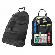 Organizator scaun auto cu 6 buzunare, 36 x 57 cm, culoare neagra - Img 3