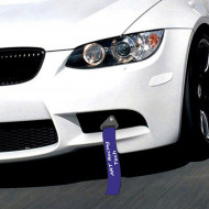 Ornament Racing de tip Curea/Sufa pentru carlig de remorcare, culoare Albastru - Img 1
