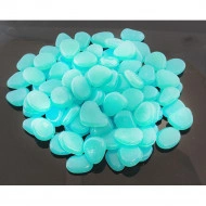 Set 100 pietre decorative fluorescente, culoare Albastru, AVX-AG653A - Img 2