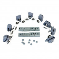 Set 24 piese reconditionare cabina de dus, culoare Gri - Img 1
