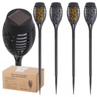 Set 4 lampi solare de gradina tip "Torta" cu 12 LED-uri - Img 5
