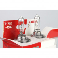 Set becuri cu halogen H7 12V 55W LumiTec SILVER + 100% DUO BOX - Img 2