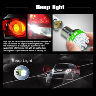 Sirena de mers inapoi cu bec LED 12V, BA15S - Img 3