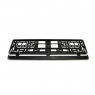 Suport numar inmatriculare negru 52.3 x 11cm - Img 2