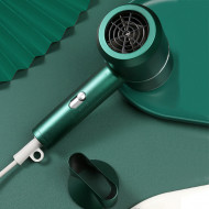 Uscator de par pentru casa sau calatorii, alimentare 220V, culoare Verde, AVX-AG440C - Img 1