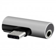 Adaptor Audio pentru telefonul mobil, de la USB-C la MiniJack 3,5mm, AVX-AK291E - Img 3