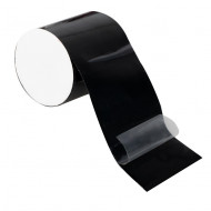 Banda impermeabila pentru reparatii tevi piscina sau instalatii sanitare, dimensiune 150 x 10 cm, culoare neagra - Img 2