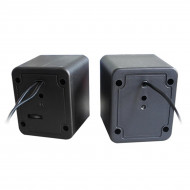 Boxe Stereo 2.0 cu conectare USB & Jack, putere 2 x 3W, culoare neagra - Img 4