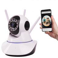 Camera Supraveghere IP Wireless Rotativa, Monitor pentru Bebelusi - Img 2