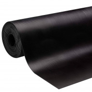 Covor Antiderapant din Cauciuc, Linoleum din Cauciuc pentru Protectie Podea Auto - model STRIURI FINE - Img 1