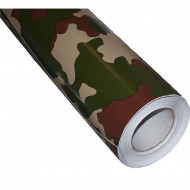 Folie colantare auto CAMUFLAJ FOREST (3m x 1,52m) - Img 2