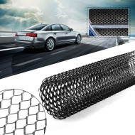 Grila Sport Tuning din Aluminiu, dimensiune 100 x 33cm, decupabila, culoare Neagra - Img 1