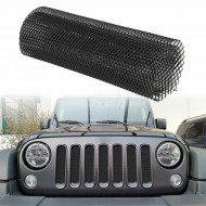 Grila Sport Tuning din Aluminiu, dimensiune 100 x 33cm, decupabila, culoare Neagra - Img 3