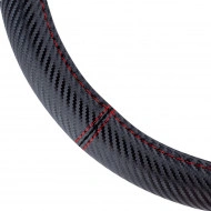 Husa volan Carbon Look, SWC-38-M (37-39cm) - Img 2