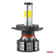 Instalatie LED COB 2Side AMiO, compatibil H4, destinat competitiilor auto sau off-road - Img 2