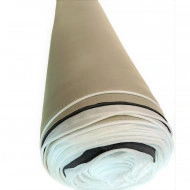 Material pentru reconditionare plafon auto, material textil cu spate buretat, culoare Bej, dimensiune 2m x 1,50m - Img 3
