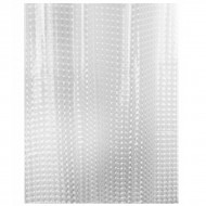 Perdea de dus semitransparenta din PEVA, dimensiune 180 x 180 cm - Img 3