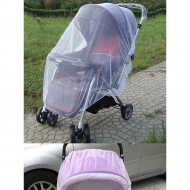 Plasa de Tantari elasatica pentru carucior bebelus, 140 cm - Img 3