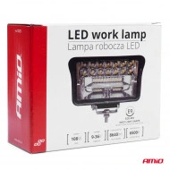 Proiector LED pentru Off-Road, ATV, SSV, putere 108W, culoare 6500K, tensiune 9-36V, dimensiuni 150 x 95 x 60 mm - Img 5
