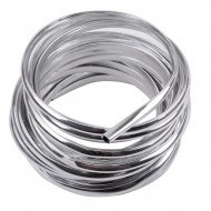 Rola Ornament Auto de tip "U" pentru muchii sau grila ventilatie, 15m liniari, culoare Crom SILVER - Img 2