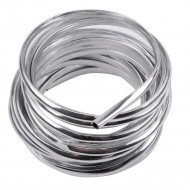 Rola Ornament Auto de tip "U" pentru muchii sau grila ventilatie, 15m liniari, culoare Crom SILVER - Img 2