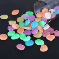 Set 100 pietre decorative fluorescente, culoare Multicolor, AVX-AG653C - Img 3