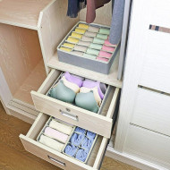 Set 4 buc. organizatoare inteligente pentru lenjerie intima, sosete, cravate, curele - Img 1