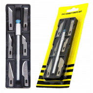 Set 6 buc. cutter + diverse lame de schimb pentru folie autocolant, AVX-AG607A - Img 2
