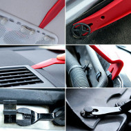 Set Profesional cu 11 chei extractoare pentru demontarea tapiteriei auto, AVX-AG559E - Img 5