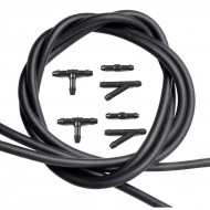 Set Universal cu 2 diuze spalare parbriz + furtunuri si accesorii de montaj - Img 4
