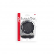 Suport auto universal pentru pahare, montaj in grila de ventilatie, culoare argintiu, DH-04 - Img 5