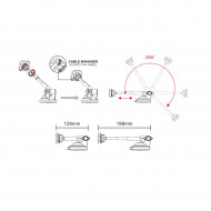 Suport magnetic auto pentru telefon Premium HOLD-14 - Img 3