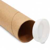 Tub din carton pentru protectie la transport folii si printuri, lungime 130 cm, diametru Ø76mm, grosime perete 4mm - Img 4