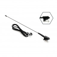 Antena radio auto universala 41cm cu adaptor 5mm ANT01 - Img 2