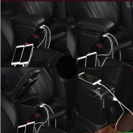 Cotiera auto Universala cu USB, iluminata LED - Img 4