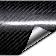 Folie colantare auto Carbon 5D Lacuit Negru (3m x 1,52m) - Img 1