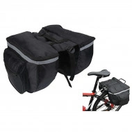 Geanta de transport negra pentru bicicleta cu 4 compartimente AVX-RW1 - Img 2