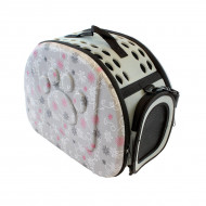 Geanta de Transport pentru Caine sau Pisica culoare Gri marime XXL AG644G - Img 3