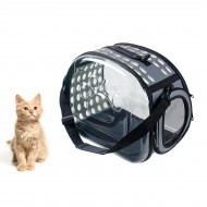 Geanta de Transport pentru Caine sau Pisica GRI - TRANSPARENT AG644P - Img 3