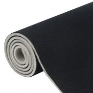 Material pentru reconditionare plafon auto, material textil cu spate buretat, culoare Neagra, dimensiune 2m x 1,50m - Img 3