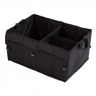 Organizator portbagaj auto cu 9 buzunare, 55 x 38 x 26cm, culoare neagra - Img 4